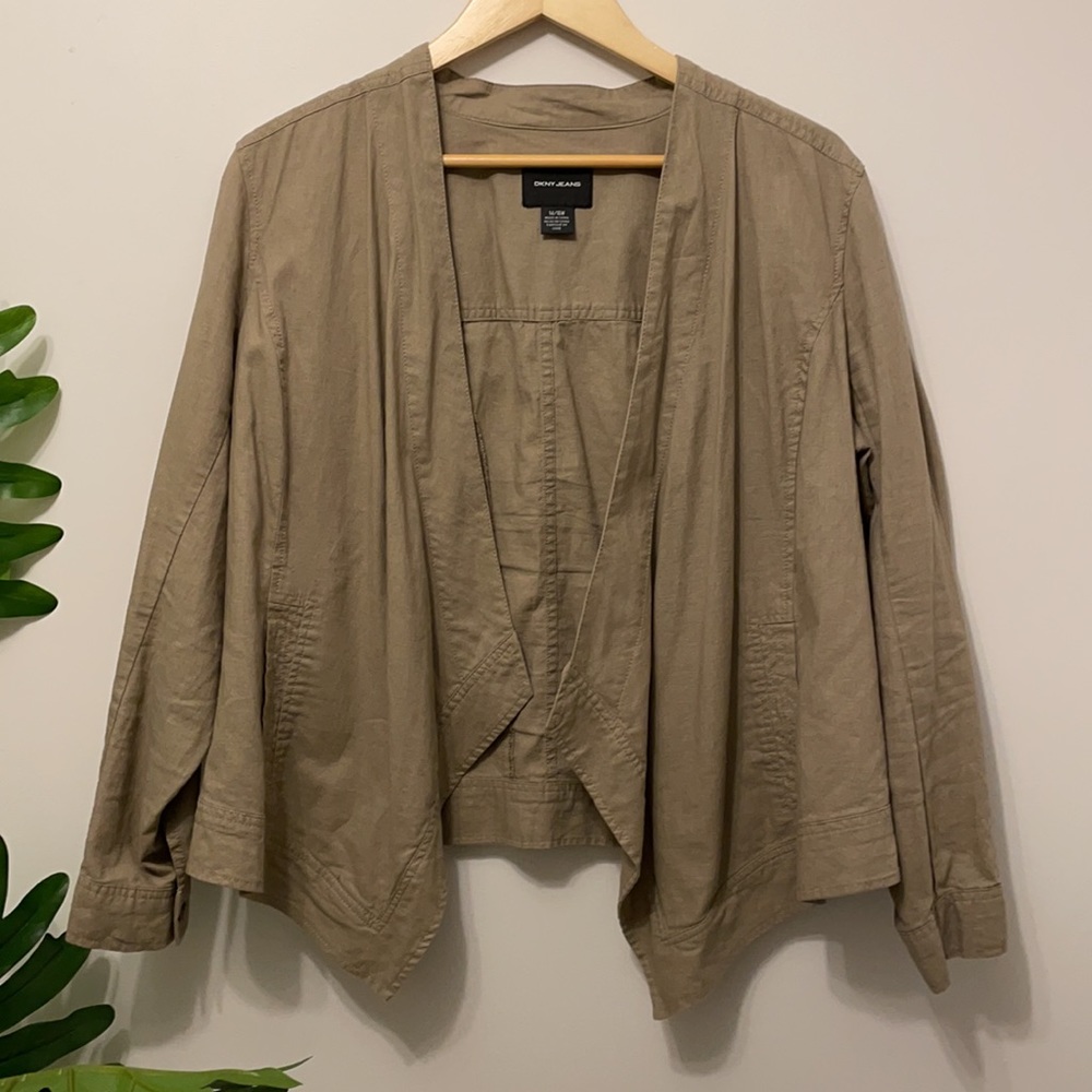 DKNY Linen Summer Blazer